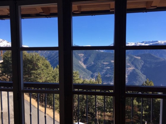 View from restaurant Rustic at the gondola base station