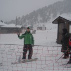 Snowboarding lesson with Andreas