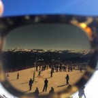 Sunglasses essential in Arinsal as the sun doesn't stop shinning