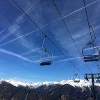 La Serra chairlift, only for two people, one of our favourites!