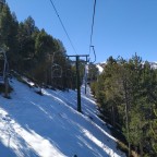 La Serra I is the oldest chairlift of Vallnord