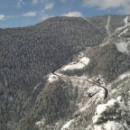 Stunning views from the road of Arinsal