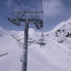 View from the Les Fonts chairlift - 1/3/2011