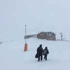 Heavy snow today on the slopes of Arinsal
