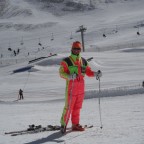 Ski Instructor Marcus...not his usual uniform!