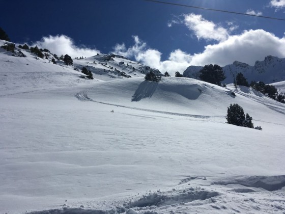 You can always find untouched snow in Arcalis