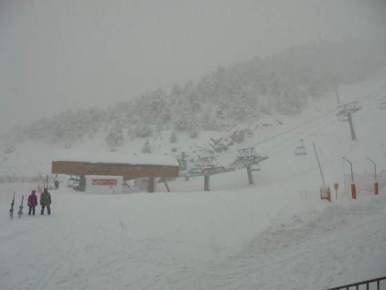 No queues in Arinsal this January