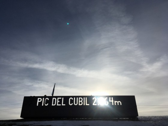 Pic del Cubil has an altitude of 2.364m