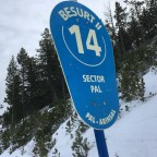 The piste of the day was the blue run Besurt II