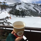 The best way to warm up ourselves: broth and mountain views