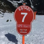 The red run Estadi it was our favourite run of the day