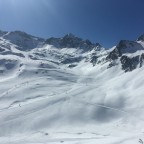 The view from Creussans chairlift