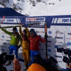 Winners of the individual race of the Font Blanca ISMF World Cup