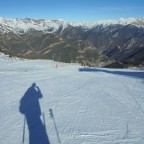 Quiet slopes in Pal, Vallnord