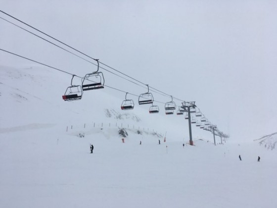 Whiteout in Arinsal