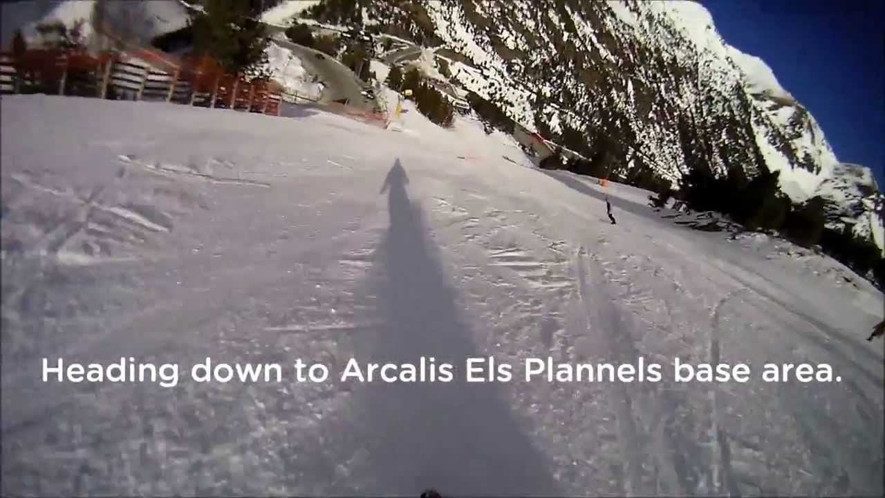 Arcalis ski & ride 16/12/2013