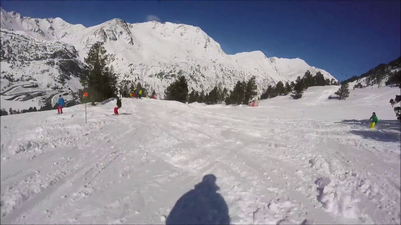 Skiing in Arcalis 10/03/2016